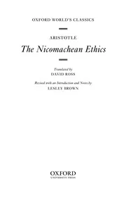 Nicomachean Ethics